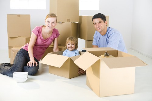 Removal team preparing a local move in Richmond