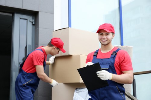 Man with a van service helping with a home move in Richmond