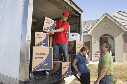 Organized storage facility in Richmond with secure entry