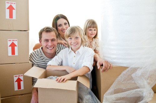 Prepared furniture moving team assisting with Richmond relocation