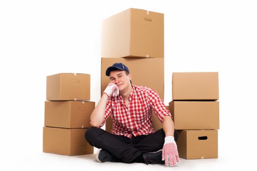 Richmond flat move with a truck for careful access and transport